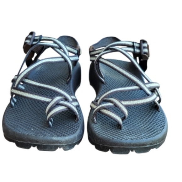 Chaco Z Cloud X Black Tan Athletic Hike Trail Walk Sandal Outdoor Shoe Women 7 - Picture 6 of 7